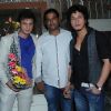 Sufzal Saleem, Sanjeev Reddy (director) and Himanshu Bhatt at Sufzal Saleem's birthday bash