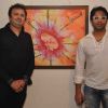 Cast promoting upcoming film BANDOOK at a Painting Exhibition