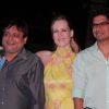 Manoj Joshi, Suzanne Bernert and Shaan at Film Love Recipe Music Launch