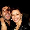 Hiten Tejwani : Hiten with wife Gauri on New Year 2012