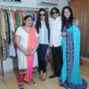 Anjana Adhikaari,Urvee Adhikaari,Gautam Adhikaari & Rupali Suri at Urvee Adhikaari's new collection