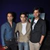 Vikram Rai and Nimesh Srivastava at Mahurat of movie Delhi Eye at Filmistan Studios