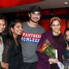Sushant Singh Rajput : Sushant Singh Rajput, Ankita Lokhande With Fans At South Africa Airport