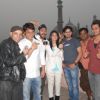 Jennifer Winget : Jennifer Winget and other cast members of Love Kiya aur lag gayee in Delhi