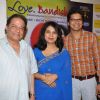 Anup Jalota, Sucheta Bhattacharjee, Shaan at album launch Love Bandish Bliss by Sucheta Bhattacharje