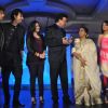 Hussain,Salim Merchant,Sunidhi,Anu Malik,Asha Bhosle at Launch of Sony's sixth season of Indian Idol