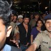 Shahrukh Khan and Juhi Chawla arrived at airport