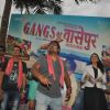 Manoj Bajpai, Anurag Kashyap, Nawazuddin Siddiqui at Music Launch of Gangs of Wasseypur