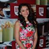 Bollywood actress Aditi Rao Hyadari at Cafe Coffee Day at Cuffe Parade. .