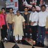 Yashpal Sharma, Abhishek Anand, Akhilendra Mishra and Zakir Hussain at Premiere of film Chakradhaar