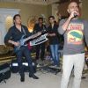 Mika Singh and Raghu Ram at Mika Singh's Birthday Bash organised by Kiran Bawa