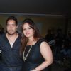 Kiran Bawa with Mika Singh at Mika Singh's Birthday Bash
