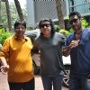 Vashu Bhagnani, Sajid Khan and Ajay Devgn at Song Recording of Film Himmatwala - 2