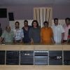 Wajid Ali, Sameer, Mika, Ajay Devgn, Sajid Khan, Vashu Bhagnani at Song Recording of Himmatwala - 2