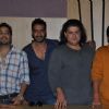 Mika, Ajay Devgn, Sajid Khan, Vashu Bhagnani at Song Recording of Film Himmatwala - 2