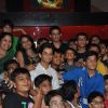 Sharman Joshi, Rajesh Mapuskar and Ritwik Sahore at Film Ferrari Ki Sawaari Kids Special Screening