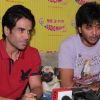 Tushar Kapoor and Riteish Deshmukh at radio mirchi for promotion of film Kyaa Super Kool Hain Hum