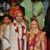 Esha Deol and Bharat Takhtani at their wedding ceremony