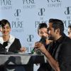 Sonam Kapoor and Abhay Deol at The Pure Concept 2012 collection