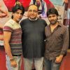 Amaan Khan, Vivevk Vaswani and Shawn Arranha at Ektanand Picture's  LIFE IS GOOD trailer launch at Cinemax, Versova. .