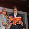 TP Agarwal and Amitabh Bachchan at Launch of T P Aggarwal's trade magazine 'Blockbuster'