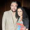Kabir Bedi and Parveen Dusanj at Viveck Vaswani's surprise birthday bash