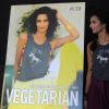 Poorna Jagannathan poses during the Launch of Petas Pro-Veg campaign