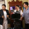 Paresh Rawal : Akshay Kumar and Paresh Rawal on the sets of movie OMG! Oh My God
