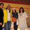Karan Johar,Boman Irani,Farah Khan & Bela Sehgal at Poster launch of Shirin Farhad Ki Toh Nikal Padi