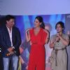 Bollywood actresses Kareena Kapoor, Divya Dutta and director Madhur Bhandarkar at 'Heroine' film first look in Cinemax, Mumbai. .