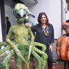 Choreographer-director Farah Khan promoting Joker with Aliens, Mumbai India. .