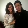 Shah Rukh Khan : Khushboo and Shah Rukh Khan