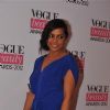 Shahana Goswami at 'Vogue Beauty Awards 2012' at Hotel Taj Lands End in Bandra, Mumbai