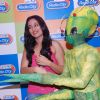 Bollywood actress Sonakshi Sinha promotes Joker at Radio City in Mumbai .