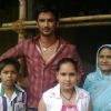 Sushant Singh Rajput With His Fans On Set