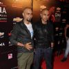 Raghu Ram and Rajiv at Global Indian Music Awards red carpet in J W Marriott, Mumbai. .