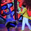 Bharti Singh with Choreographer Savio performing on the sets of Jhalak Dikhhla Jaa
