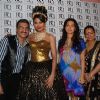 Nigaar Khan and Juhi Chawla with Bharat and Dorris at Bharat And Dorris Bridal Fashion Awards