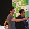 Shahrukh Khan poses during the launch of DDB & Videocon its new Age Leds