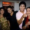 Ssumier S Pasricha : Avika, Manish, Jayati and Ssumier celebrating birthday