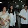 Brinda, Aishwarya Rai Bachchan & Subash Ghai at Condolence Meeting of cinematographer Ashok Mehta