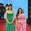 Bollywood actress Sonam Kapoor and Hema Malini at the inauguration of India International Jewellery Week (IIJW) in Mumbai. .