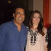 Vindu Dara Singh with wife Dina at the HVJ Fashion Show. .