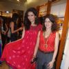 Karishma Tanna with Shruti Sancheti at designers Sonaakshi Raaj showcase at Fuel