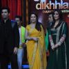 Karan Johar, Madhuri Dixit & Kareena Kapoor at Film Promotion Heroine on Set of Jhalak Dikhhala Jaa