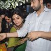 Raj Kundra and Shilpa Shetty at Shilpa Shetty's Ganpati Visarjan
