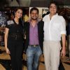 Titiksha, Romeer Sen and manish Gupta at the launch of their latest movie Kismat Love Paisa Dilli (KLPD) in Mumbai.