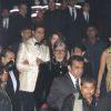 Amitabh Bachchan, Abhishek Bachchan at Amitabh Bachchan's 70th Birthday Party