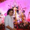 Imtiaz Ali at North Bombay Sarbojanin Durga Puja 2012 in Juhu, Mumbai.