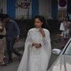 Sameera Reddy arrives at the Chautha Ceremony for filmmaker Yash Chopra